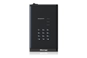 Harddisk - Ekstern - iStorage diskAshur PRO³ - hard drive - 5 TB - USB 3.2 Gen 1 - TAA Compliant - 5TB - Ekstern Harddisk - Sort - IS-DAP3-256-5000-F