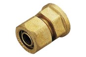 Pex-systemer - Tiemme PEX-muffe 16 mm x 1/2" - 1400009