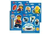 Små gaver til børn - LEGO City klistermærkesæt - 4003003-53863P