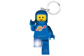 Skoletilbehør - LEGO Blue Spaceman LED Nøglering 4006036-KE10H - 4006036-KE10H