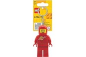 Skoletilbehør - LEGO LGL-KE10HR Rød astronaut LED Nøglering - LGL-KE10HR
