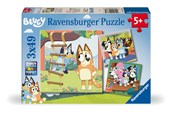 Puslespil - Ravensburger Bluey 3x49 brikker - 12004378