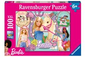 Puslespil - Ravensburger Barbie 100 brikker - 12004028