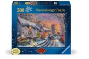 Puslespil - Ravensburger Hjem til jul 500 brikker LF - 12001718