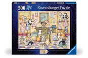 Puslespil - Ravensburger Skøre katte Taby & Co. 500p Blok - 12001451