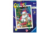 Kreativt Legetøj - Ravensburger CreArt Julemandens værksted EN - 11220265