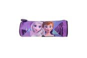 Skoletilbehør - Frozen Pencil case cylinder shaped L 22 cm dia. 7 cm 300D nylon - 119408100