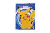 Skoletilbehør - Pokemon POKÉMON Document file w/elastic - 24 x 32 cm 350 gms cardboard - 161703807