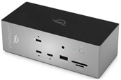 USB hub - OWC Dock I Thunderbolt 5 Dual HDMI Dock USB hub - 16 ports - Grå - OWCTB5DHDOCKF