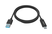 USB kabel - Vision Professional - USB-C cable - USB-C to USB Type A - TC 1MUSBCA/BL