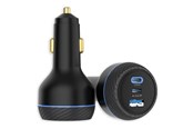 Mobil - Adaptere & Opladere - Insmat car power adapter - 100 + 30 W - USB 2 x USB-C - 130 watt - 520-9130