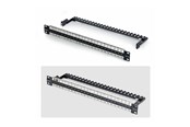 Netværkstilbehør - StarTech.com Startech blank keystone patch panel - 1U - 19" - with cable management bar for RJ45 - TAA Compliant - C6PANELSTP481UCM
