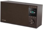 DAB, netværks- og clockradio - PURE Evoke Home II Walnut - Valnød - 255793