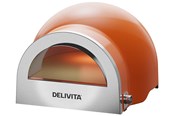 Grill og tilbehør - Delivita Flow Dual-Fuel Pizza Oven Orange Blaze - DEL-5004