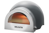 Grill og tilbehør - Delivita Flow Dual-Fuel Pizza Oven Hale Grey - DEL-5007