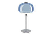 Lamper - EGLO BELOMONTEJO BORDLAMPE H415 E27 M/AFBR. KROM/HVID/BLÅ - 903016
