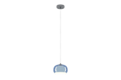 Lamper - EGLO BELOMONTEJO PENDEL Ø:220 E27 KROM/HVID/BLÅ - 903017