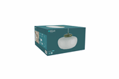 Lamper - EGLO BERARDELLI PENDEL Ø:300 GRØN/HVID - 902998