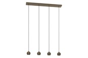 Lamper - EGLO BIMEDA 1 LANGBORD L770 4L GU10 MØRK BRONZE - 902613