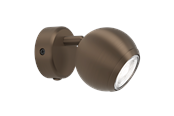 Lamper - EGLO BIMEDA 1 SPOT Ø:86 GU10 MØRK BRONZE - 902616