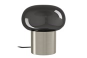Lamper - EGLO BRAVINO BORDLAMPE H170 TOUCH STÅL/SORT-TRANSP. - 902535