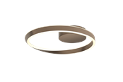 Lamper - EGLO CAMEROTA LOFT Ø:410 DÆMPB. MØRK BRONZE/HVID - 902548