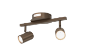 Lamper - EGLO MONTEMURRO SPOTSKINNE L320 2L MØRK BRONZE - 902708