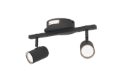 Lamper - EGLO MONTEMURRO SPOTSKINNE L320 2L SORT - 902705