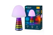 Lamper - EGLO PULSE BORDLAMPE H325 RGBW TOUCH SORT/HVID - 76018