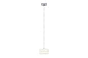 Lamper - EGLO TORTORA PENDEL Ø:200 KROM/HVID - 903073
