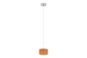 Lamper - EGLO TORTORA PENDEL Ø:200 KROM/ORANGE - 903076