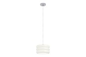 Lamper - EGLO TORTORA PENDEL Ø:300 KROM/HVID - 903071