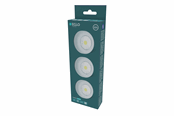 Lamper - EGLO YAMENZI UNDERSKAB BATTERI Ø: 68 3 STK M/AFBR. IP65 HVID - 902963
