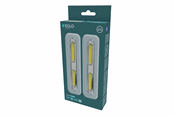Lamper - EGLO YAMENZI UNDERSKAB BATTERI L178 2 STK M/AFBR. IP65 SØLV - 902939