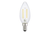 Lyskilder - EGLO LED pære C35 KLAR 2700K 245LM E14 - 117608