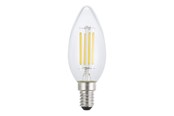 Lyskilder - EGLO LED pære C35 KLAR 2700K 470LM E14 - 117609