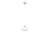 Lamper - EGLO DASMINA PENDEL Ø:250 E27 BRUN/HVID - 903145