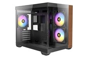 Kabinet - Antec CX600M Wood ARGB - mid tower - ATX - Kabinet - Tower - Brun - 0-761345-10138-7