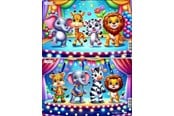 Puslespil - Larsen Puzzles Jigsaw puzzle: Cute animals dancing on stage – 13 pieces Midi (28.5 cm x 18.3 cm) 2 assorted designs 2D Puslespil - U24