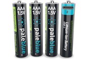 Batteri - paleblue Pale Blue Voyager AAA Battery 4-pack AAA w/ 4x1 ca - PB-AAA-2G