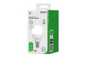 Smart Home - Deltaco LED-pære, E14, dæmpbar, 2700K-6500K, G45, 4,9W, WiFi - SH-LE14G45CCTC