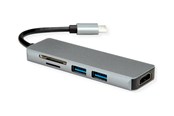 Dockingstation - Roline - docking station - USB-C - HDMI - 12.02.1019