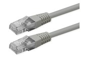 Netværkskabel - Roline patch cable - 50 cm - grey RAL 7035 - Grå - 21.51.0930