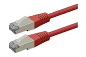 Netværkskabel - Roline patch cable - 10 m - red pantone 199C - Rød - 21.51.1381