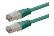Netværkskabel - Roline patch cable - 10 m - green pantone 3278C - Grøn - 21.51.1383