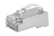 Netværkskabel - Roline network connector - silver - Sølv - 21.17.3146