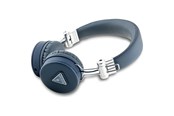 Hovedtelefoner/headset - GUESS Bluetooth ENC GUBH70PGTSPSB on-ear headphones blue/blue Grained Classic Round Shape - 3666339328948