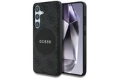 Mobil - Covers & Cases - GUESS 4G Round Patch Classic Logo MagSafe case for Samsung Galaxy S25 Plus black - 3666339448936