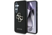 Mobil - Covers & Cases - GUESS Grained Big 4G Logo Small Classic Logo case for Samsung Galaxy S25 black - 3666339449124
