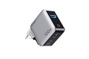 Mobil - Adaptere & Opladere - UGREEN Nexode Pro 100W 4-Port GaN Fast Charger with Smart Display (Incl. USB-C Cable) - 95942B